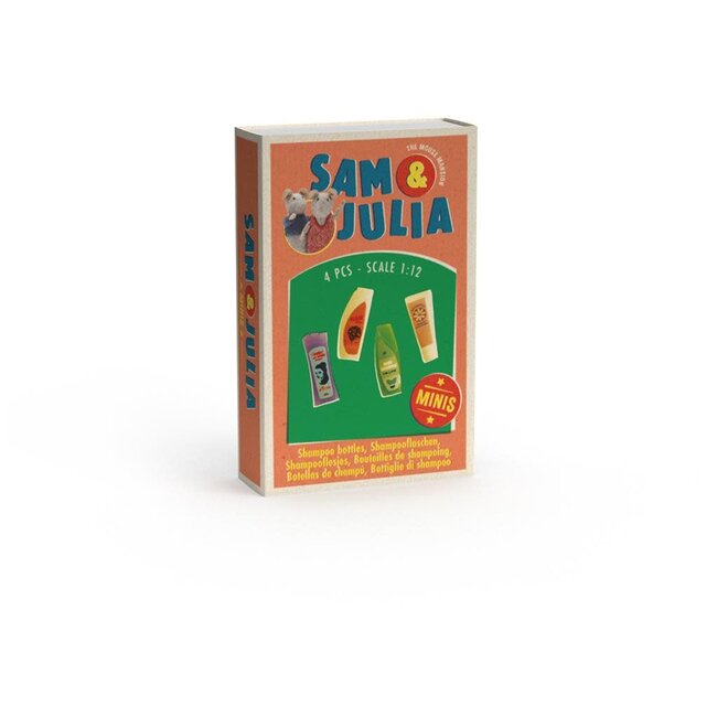 SAM & JULIA MINI BOÎTE SAM & JULIA - BOUTEILLES DE SHAMPOING