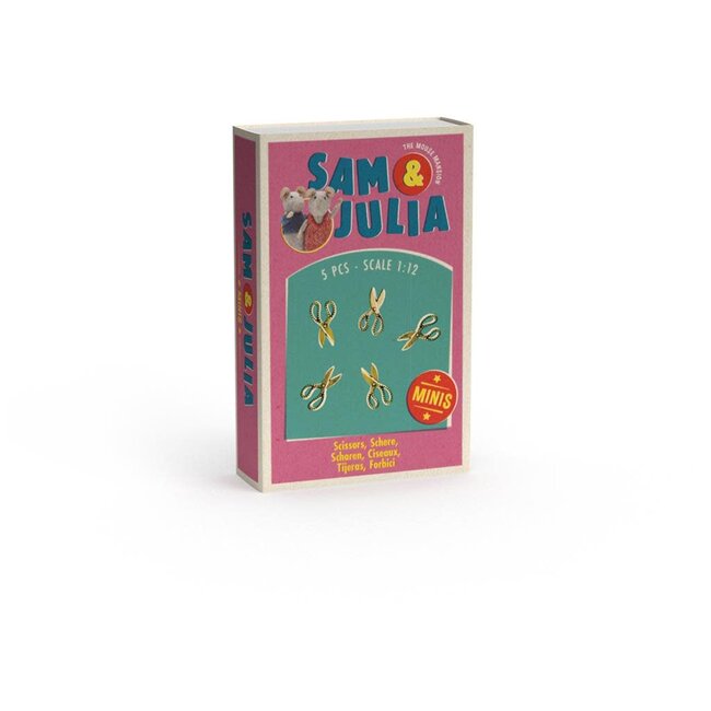 SAM & JULIA MINI BOÎTE SAM & JULIA - PAIRES DE CISEAUX