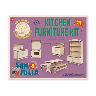 SAM & JULIA KIT MEUBLE BOIS DIY SAM & JULIA - CUISINE