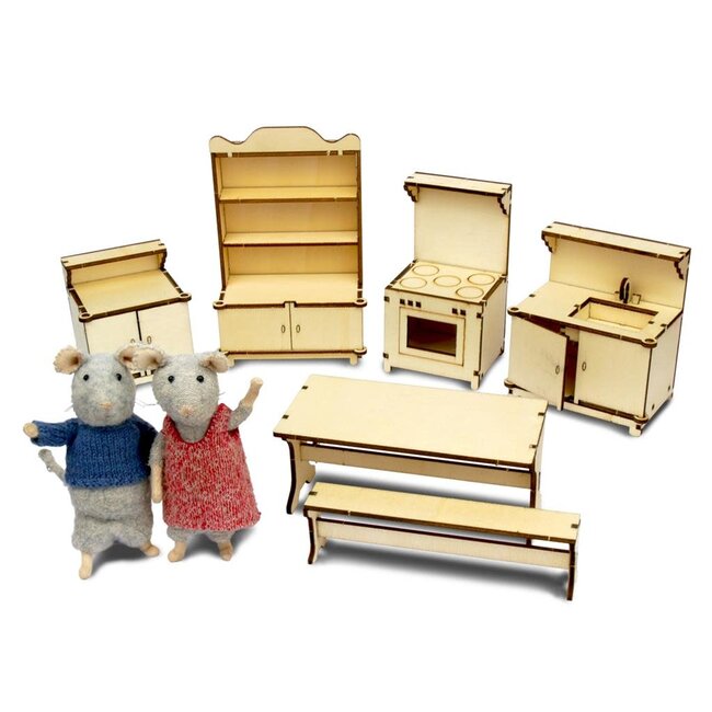 SAM & JULIA KIT MEUBLE BOIS DIY SAM & JULIA - CUISINE