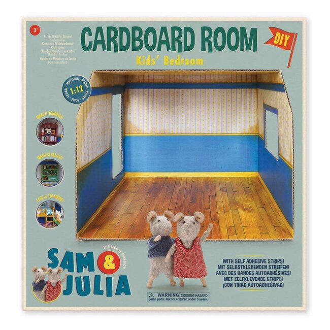 SAM & JULIA PIÈCE EN CARTON DIY SAM & JULIA - CHAMBRE D'ENFANT