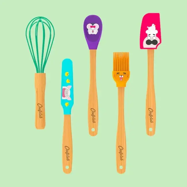 CHEFCLUB KIT D'USTENSILES DE CUISINE ENFANT