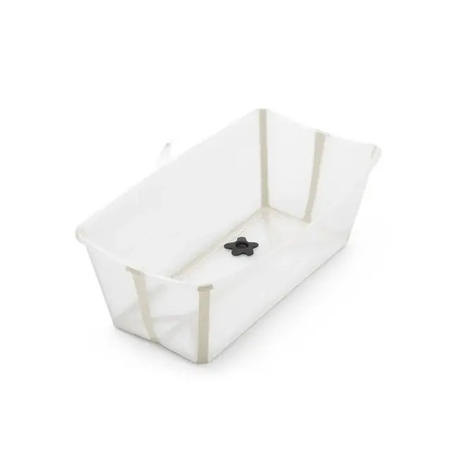 STOKKE FLEXIBATH - BAIGNOIRE PLIABLE - TRANSPARENTE SANDY BEIGE