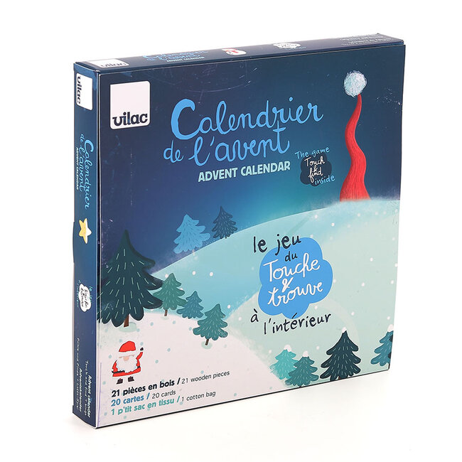 VILAC CALENDRIER DE L'AVENT - TOUCHE ET TROUVE