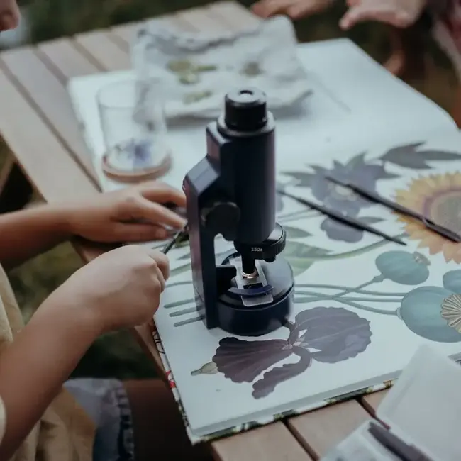 KIDYWOLF MICROSCOPE PORTABLE X50 X150 X300 "KIDYMICROSCOPE"