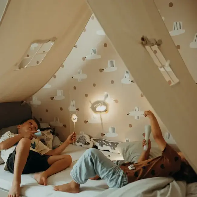 KIDYWOLF LAMPE DE POCHE 3 EN 1 "KIDYFLASHLIGHT" VERTE