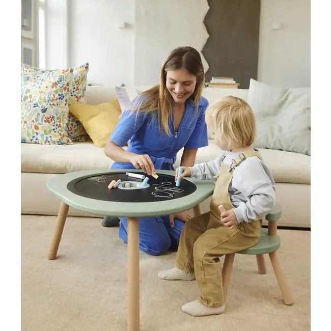 STOKKE MUTABLE V2 - TABLE DE JEU MULTIFONCTION - BLANCHE