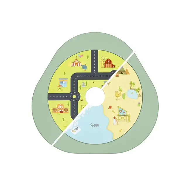 STOKKE MUTABLE V2 - TABLE DE JEU MULTIFONCTION - BLANCHE