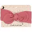 LUCIOLE ET PETIT POIS BANDEAU MINI - DOUBLE GAZE FRAMBOISE