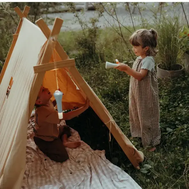 KIDYWOLF LAMPE DE POCHE 3 EN 1 "KIDYFLASHLIGHT" VERTE