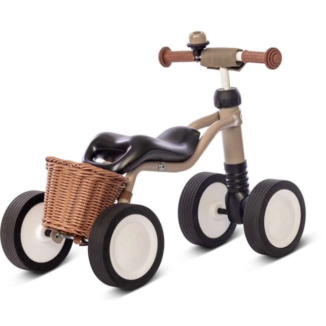 PUKY PORTEUR WUTSCH (+18 MOIS) AVEC PANIER ET SONNETTE SABLE