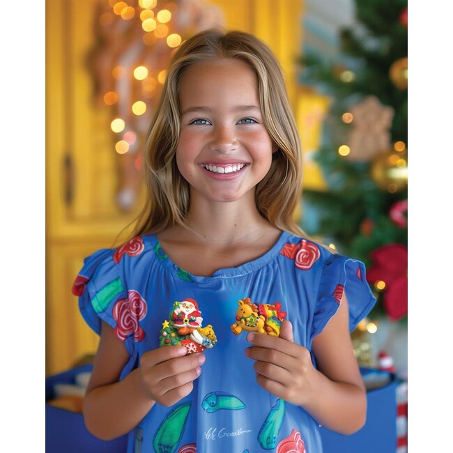 KIT DE MOULAGE CRÉATIF - 6 AIMANTS DE NOËL