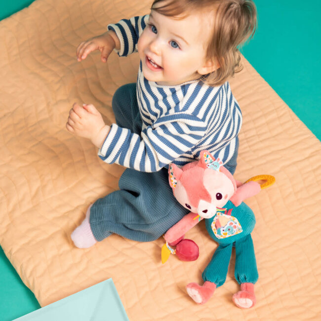 LILLIPUTIENS PELUCHE MULTI-ACTIVITÉS - JEANNE LE CHAT