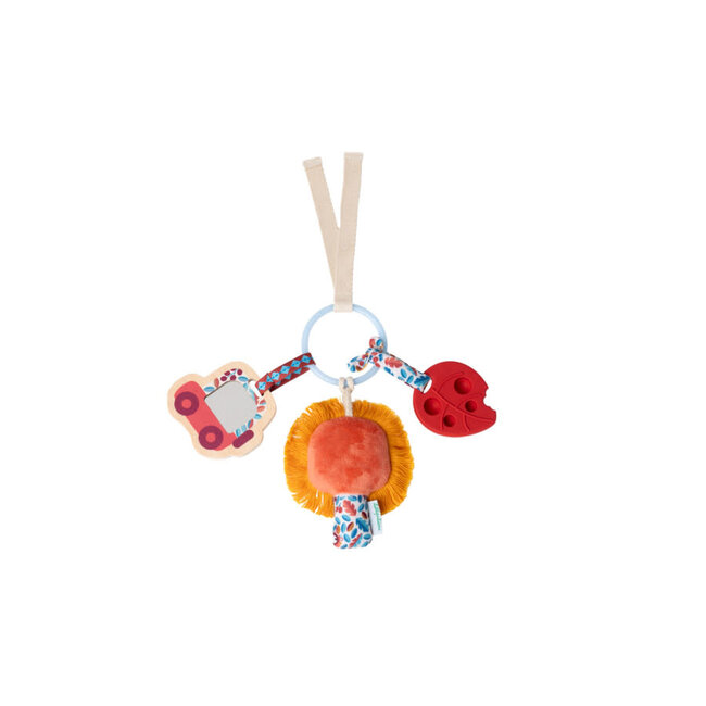 LILLIPUTIENS TROUSSEAU DE CLEFS D'ACTIVITÉS - JACK LE LION SAFARI