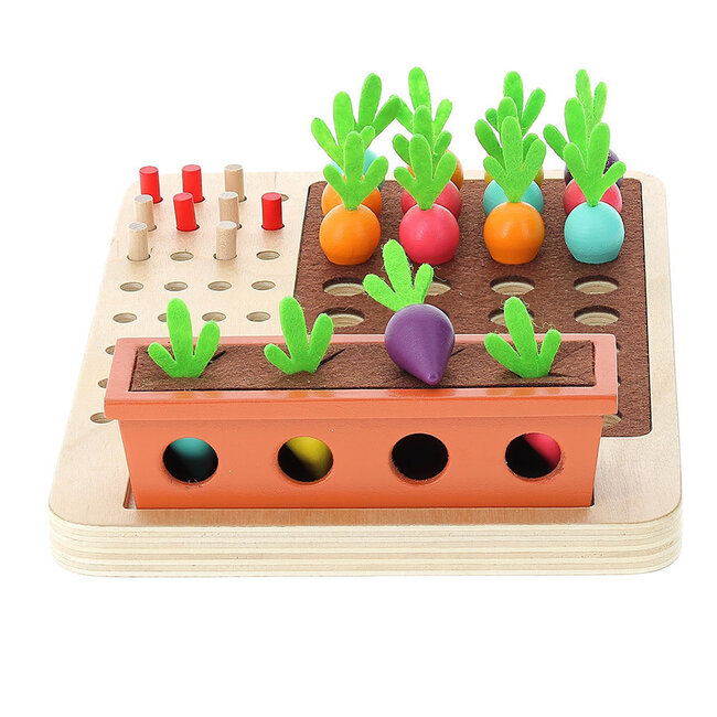 VILAC JEU CODE SECRET EN BOIS - KESKIPOUSS - JOUR DE RÉCOLTE