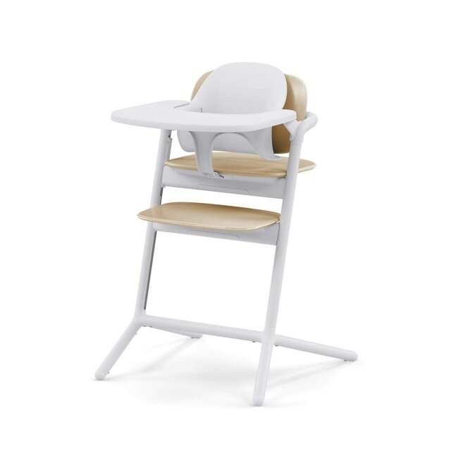 CYBEX CHAISE HAUTE LEMO 4 en 1 SAND WHITE