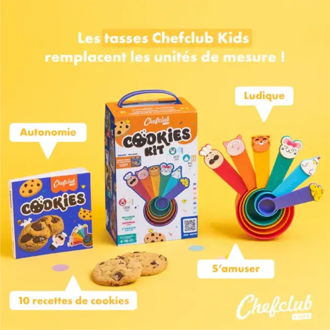 CHEFCLUB MINI KIT CUISINE ENFANT - COOKIES