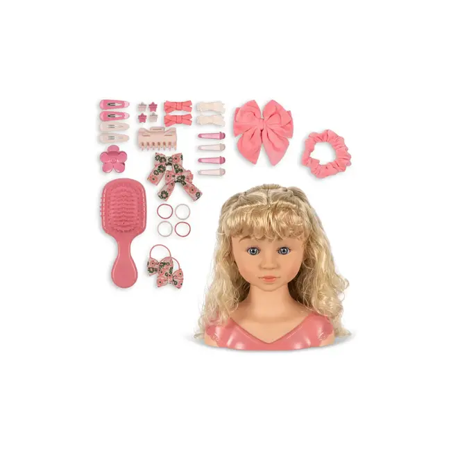 KONGES SLOJD SALON DE COIFFURE - TÊTE DE POUPÉE À COIFFER MIMI
