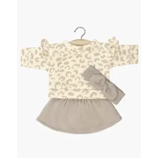 MINIKANE TENUE GORDIS - ENSEMBLE LILIANE FELINE HEADBAND LIN