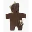 MINIKANE TENUE GORDIS - COMBINAISON DEGUIZ DINO CHOCOLAT