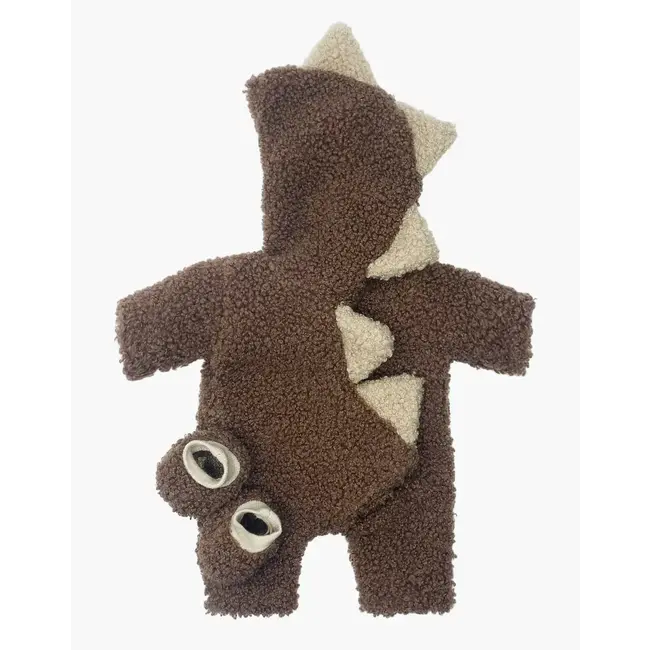 MINIKANE TENUE GORDIS - COMBINAISON DEGUIZ DINO CHOCOLAT