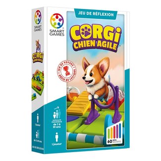 SMARTGAMES JEU COMPACT - CORGI CHIEN AGILE +7ANS