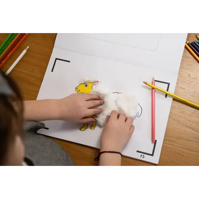 ÉDITIONS ANIMÉES CAHIER DE DESSIN ANIMÉ - COMPTINES DE LA FERME