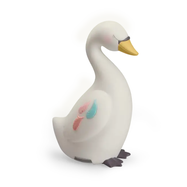 MOULIN ROTY VEILLEUSE RECHARGEABLE USB CYGNE 27CM - LA PETITE ÉCOLE DE DANSE