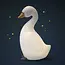 MOULIN ROTY VEILLEUSE RECHARGEABLE USB CYGNE 27CM - LA PETITE ÉCOLE DE DANSE