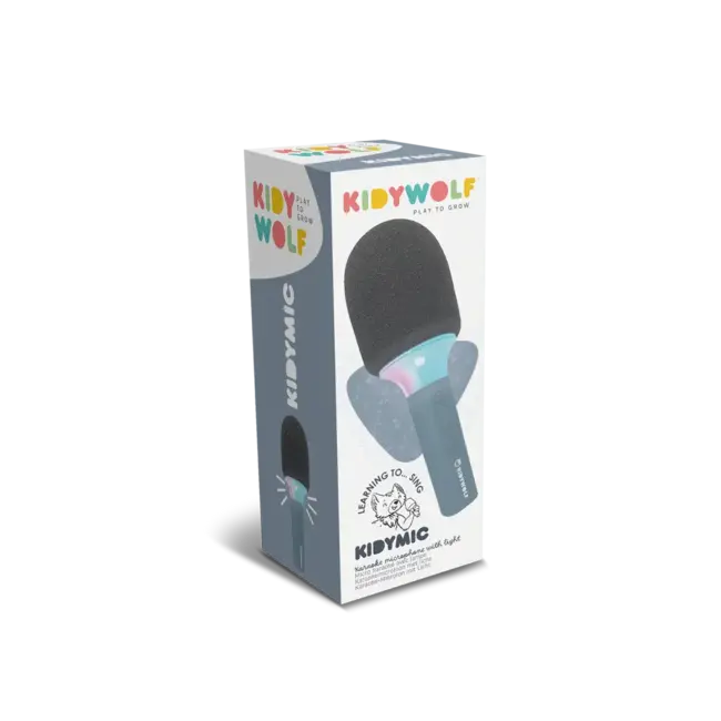 KIDYWOLF MICRO KARAOKÉ "KIDYMIC" - BLEU