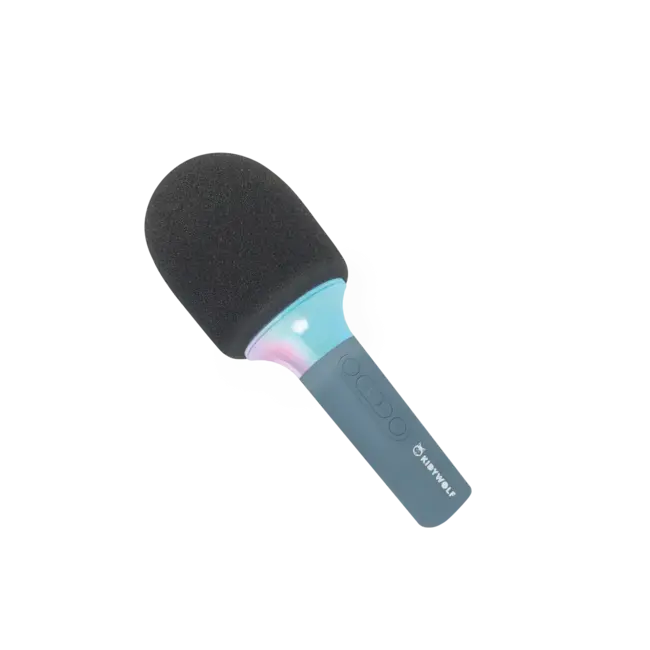 KIDYWOLF MICRO KARAOKÉ "KIDYMIC" - BLEU