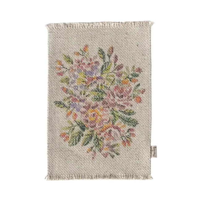 MAILEG TAPIS À FLEURS - MEDIUM 16CM