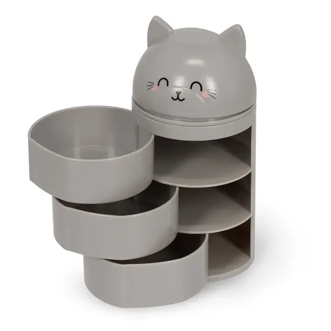 LEGAMI ORGANISER - BOITE RANGEMENT BUREAU - CHAT KITTY
