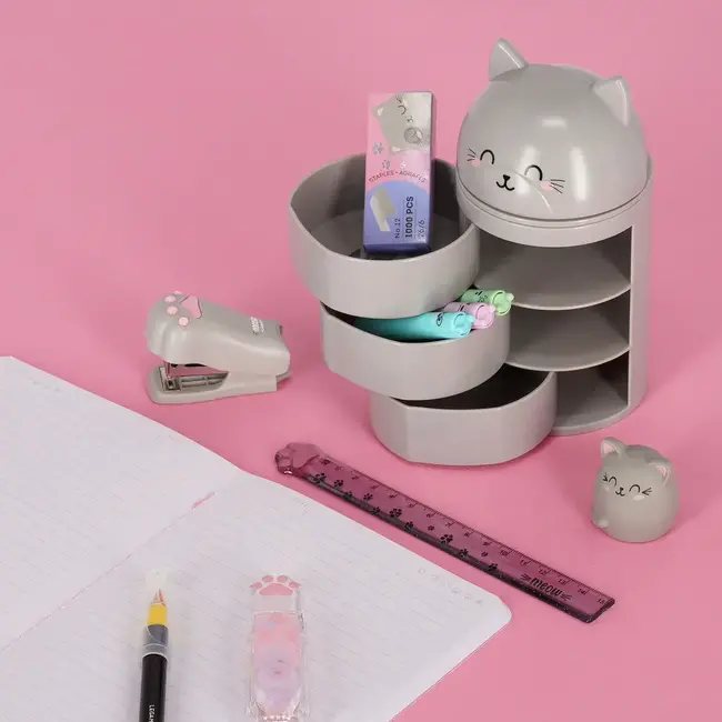 LEGAMI ORGANISER - BOITE RANGEMENT BUREAU - CHAT KITTY