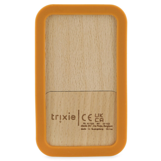 TRIXIE TELEPHONE EN BOIS ET SILICONE - MR. FOX