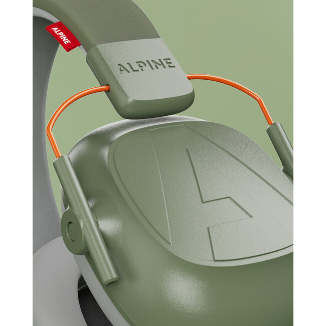 ALPINE CASQUE ANTI-BRUIT ENFANT ALPINE MUFFY OLIVE