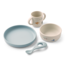 LIEWOOD COFFRET VAISSELLE 4 PIÈCES EN SILICONE VIVI - AVIATOR ECRU