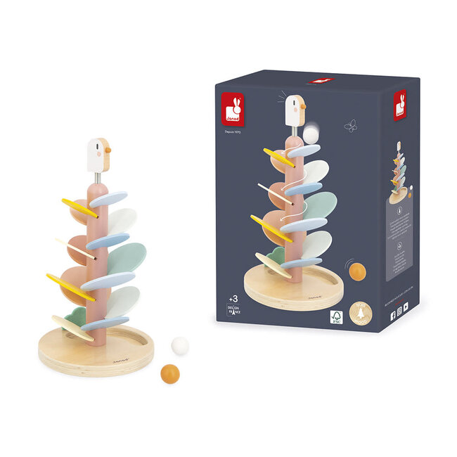 JANOD CASCADE BOULE - DESCENDEUR OISEAU