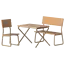 MAILEG SALON DE JARDIN SOURIS (TABLE, CHAISE, BANC) 9CM
