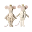 MAILEG PETITE SOEUR & PETIT FRÈRE SOURIS ROYALES 10CM - DANS LEUR BOITE D'ALLUMETTES