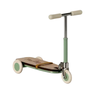 MAILEG TROTTINETTE VERT MINT POUR SOURIS - COLLECTION TRICYCLE