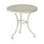 MAILEG TABLE BANC & CHAISE DE CAFÉ METAL BLANC POUR SOURIS
