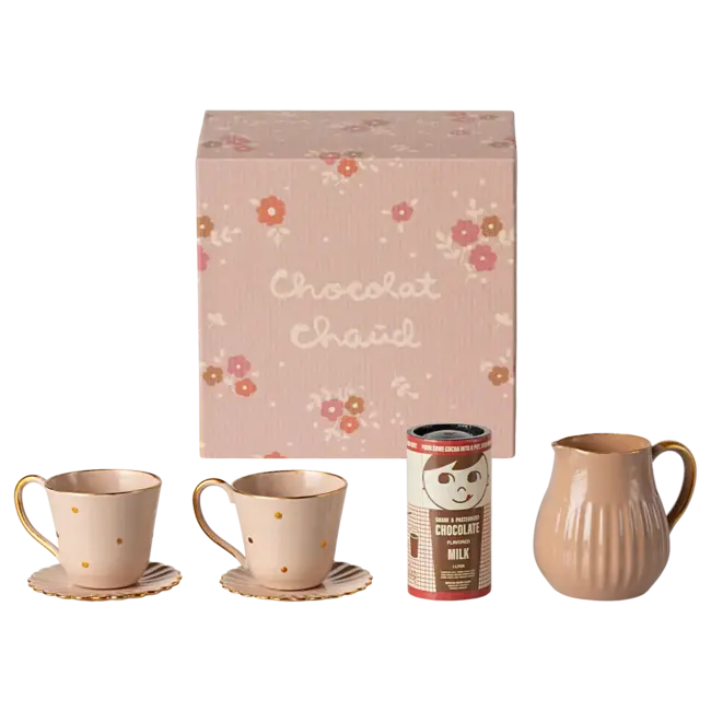 MAILEG MINI SERVICE À CHOCOLAT CHAUD