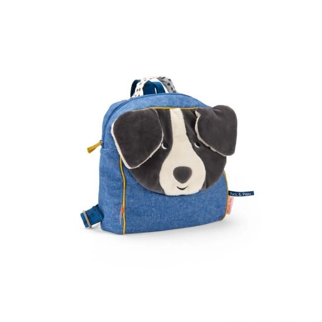 MOULIN ROTY SAC À DOS PUCE BLEU - PUCE & PILOU