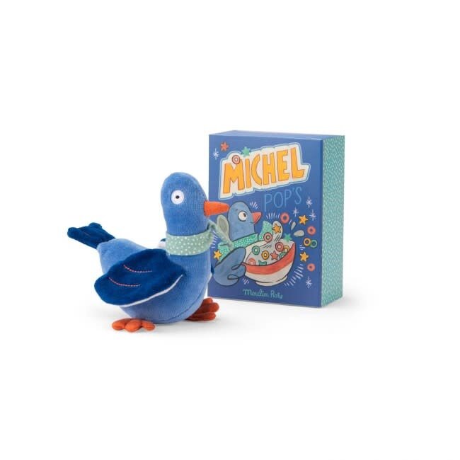 MOULIN ROTY POUPÉE HOCHET PIGEON MICHEL - PUCE & PILOU