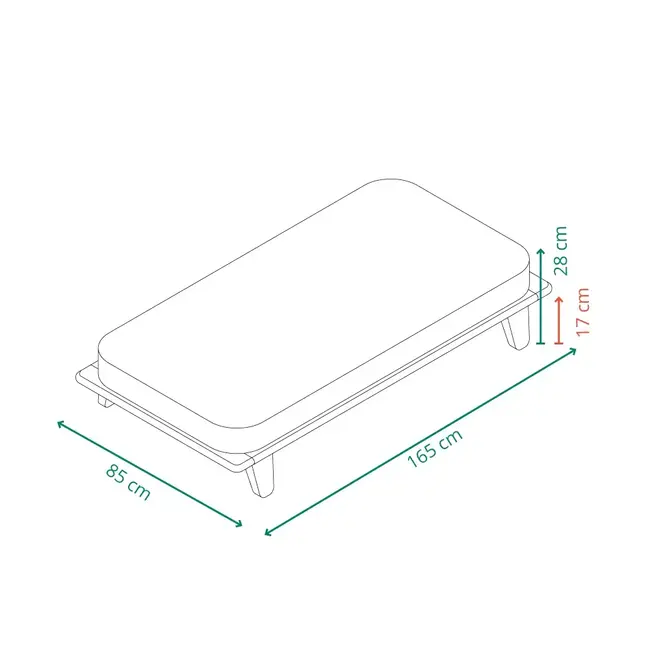 CHARLIE CRANE YOMI - LIT JUNIOR 80x160CM
