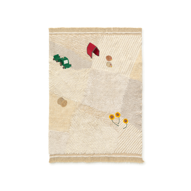 LORENA CANALS TAPIS JEU LAVABLE "FARM FIELDS"