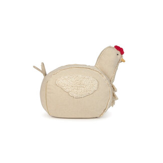LORENA CANALS POUF FORME POULE "CHICKEN"