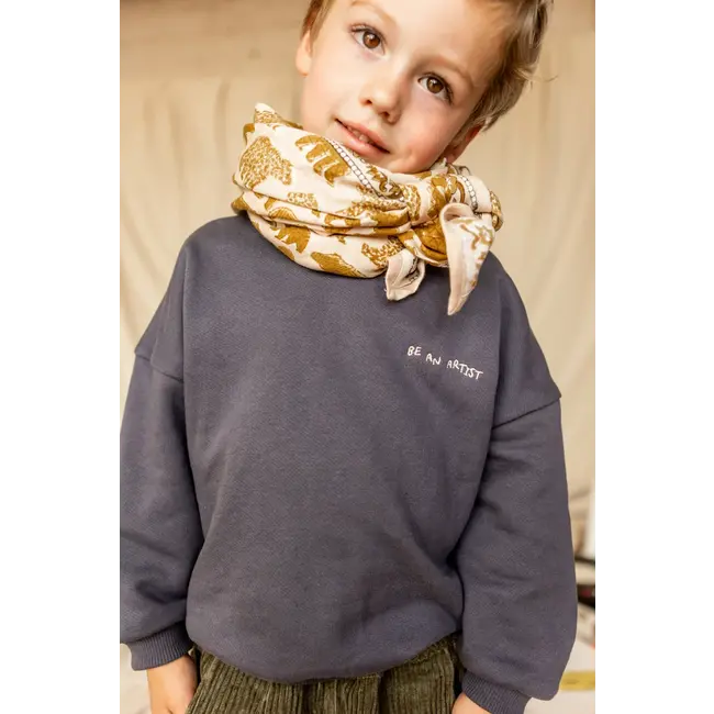 APACHES OURS MACADAMIA - GRAND FOULARD APACHES LATIKA