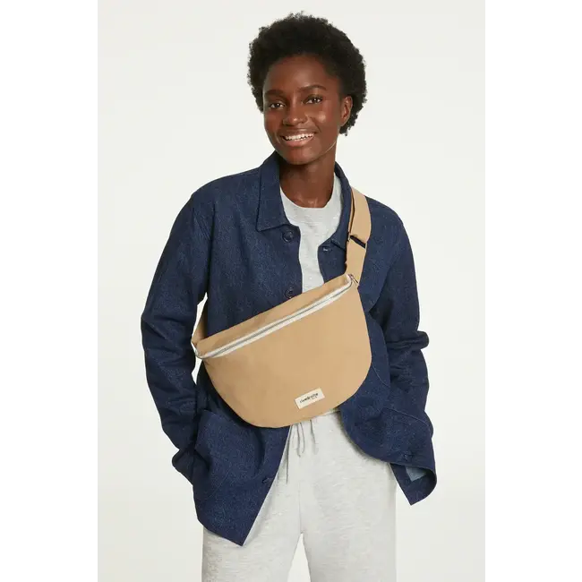 RIVE DROITE SAC BANANE RIVE DROITE "CUSTINE XL" BEIGE